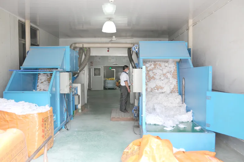 Filling preparation equipment and material handling area