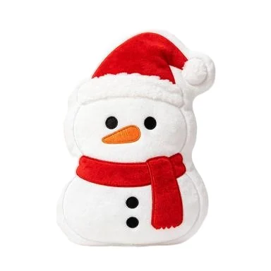 Santa Hat Snowman Cushion — design reference