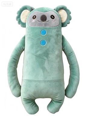 Mint Long Koala Character — design reference