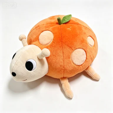 Orange Shell Creature Plush — design reference