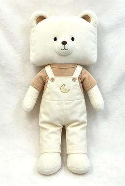 Cream Bear Character Doll — design reference