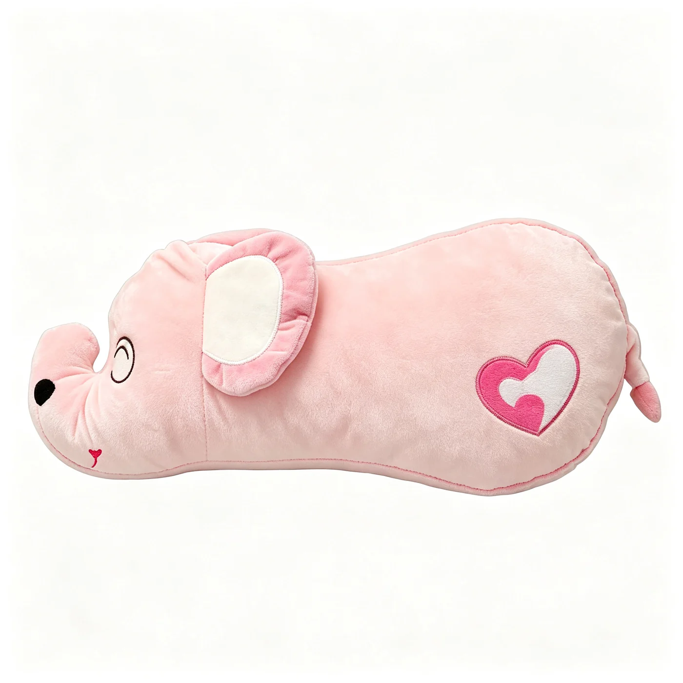Pink Elephant Heart Bolster, design reference