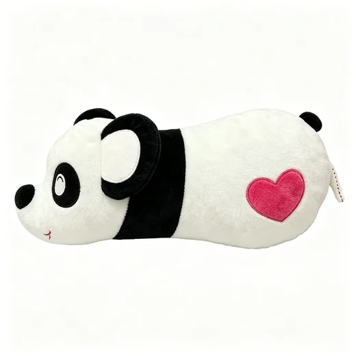 Panda Heart Bolster — design reference