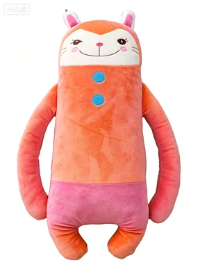Coral Long-Limbed Cat Plush, design reference