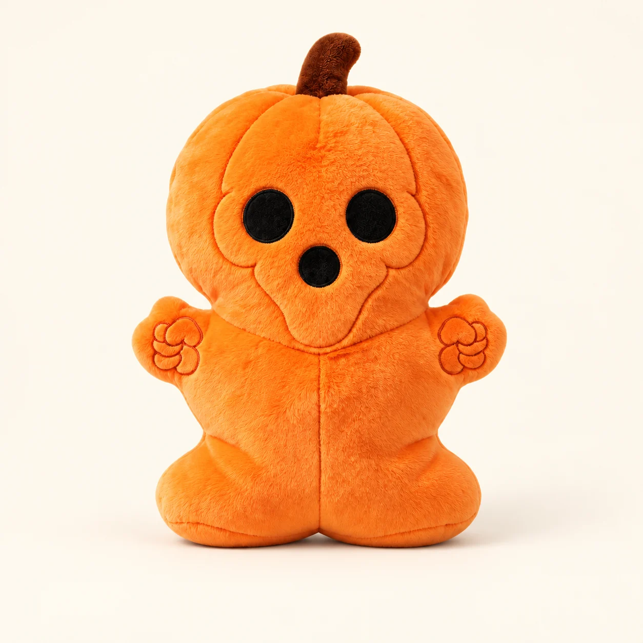 Orange Halloween Character Cushion, design reference