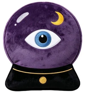 Purple Crystal Ball Cushion — design reference