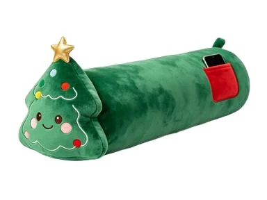 Christmas Tree End Bolster Cushion, design reference