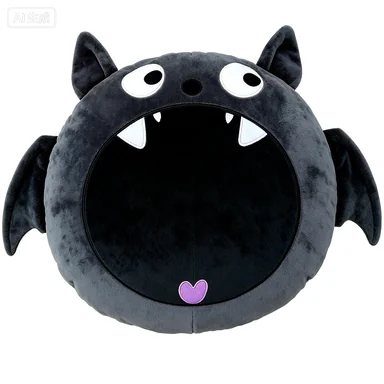Dark Round Bat Cushion, design reference