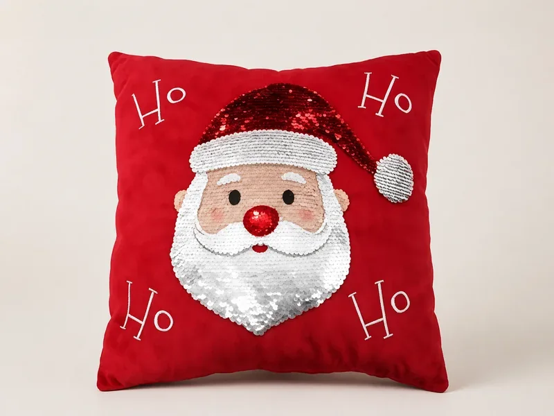 Christmas Sequin Pillow Design 2 — ABLE-SEQUIN-002