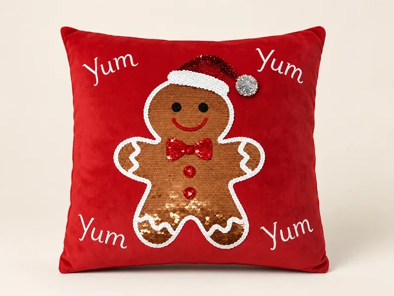 Christmas Sequin Pillow Design 11 — ABLE-SEQUIN-011