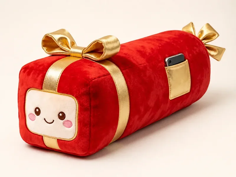 Christmas Bolster Pillow Design 3 — ABLE-PILLOW-030