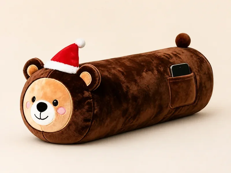Christmas Bolster Pillow Design 4 — ABLE-PILLOW-031