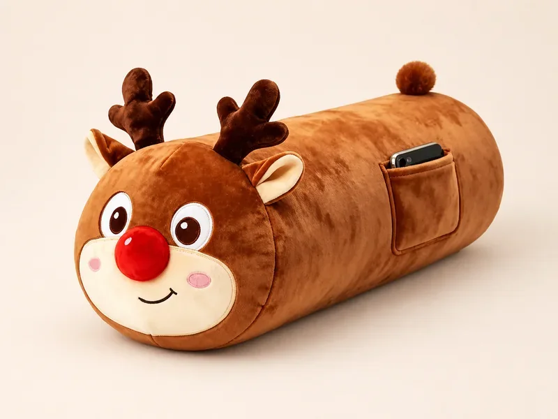 Christmas Bolster Pillow Design 10 — ABLE-PILLOW-037