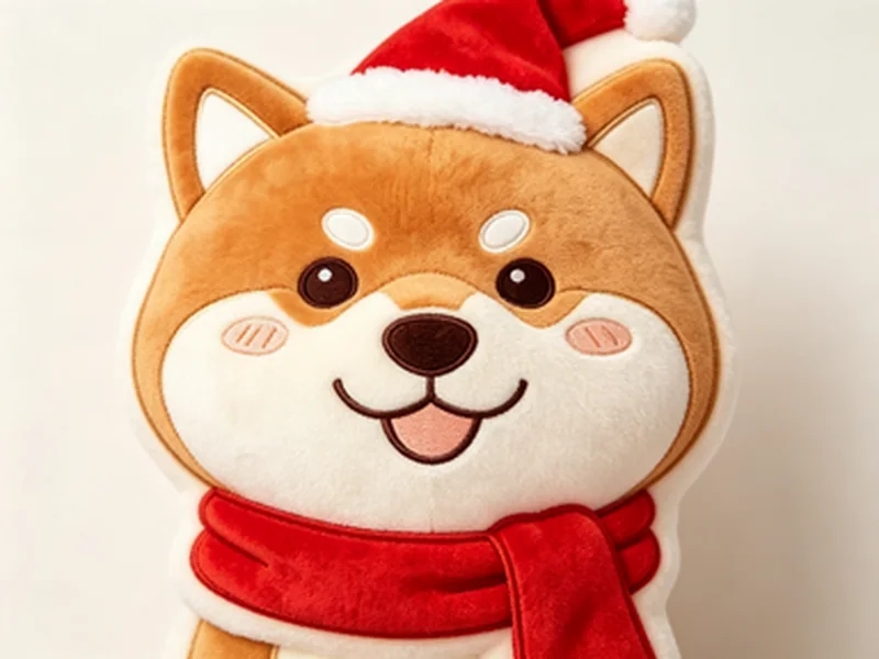 Christmas Shaped Pillow Design 8 — ABLE-PILLOW-053