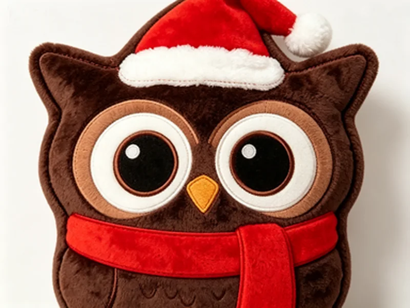 Christmas Shaped Pillow Design 13 — ABLE-PILLOW-058