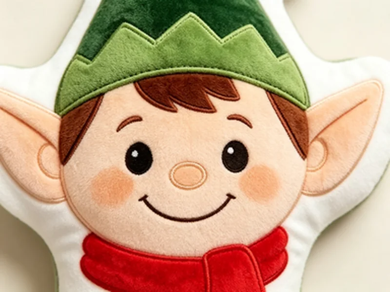 Christmas Shaped Pillow Design 14 — ABLE-PILLOW-059