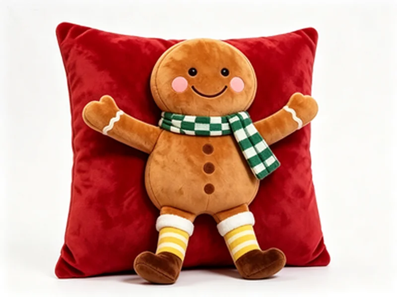 Christmas Square Cushion Design 4 — ABLE-PILLOW-068