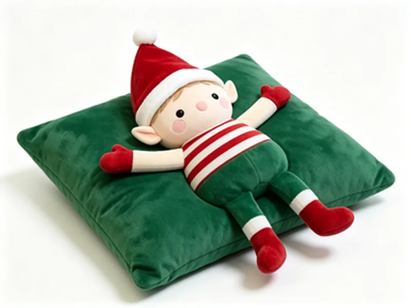 Christmas Square Cushion Design 6 — ABLE-PILLOW-070