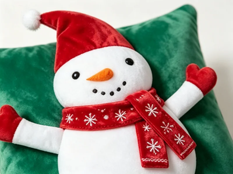 Christmas Square Cushion Design 7 — ABLE-PILLOW-071