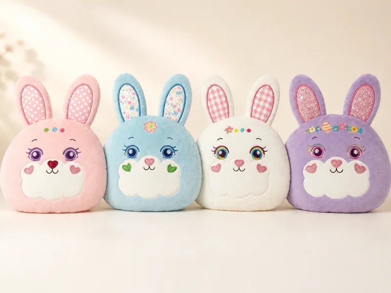 Easter Shaped Pillow Design 5 — ABLE-PILLOW-096