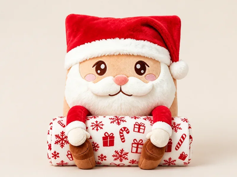Christmas Cushion & Blanket Set 4 — ABLE-BLKT-028