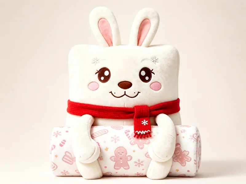 Christmas Cushion & Blanket Set 5 — ABLE-BLKT-029