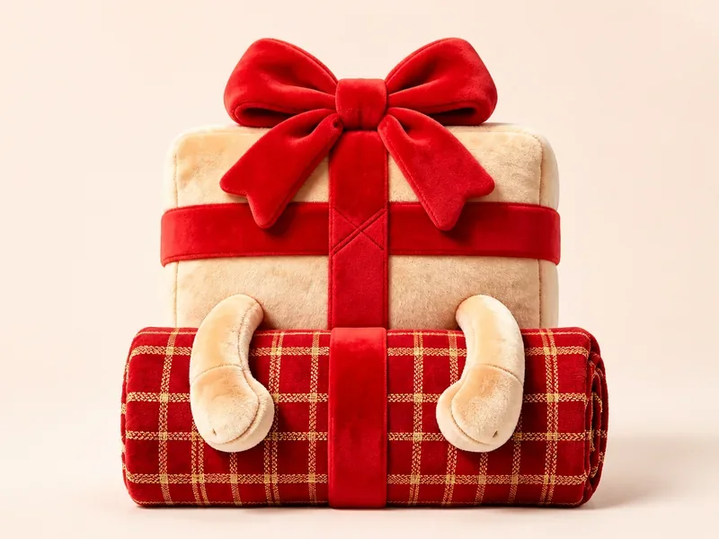 Christmas Cushion & Blanket Set 6 — ABLE-BLKT-030