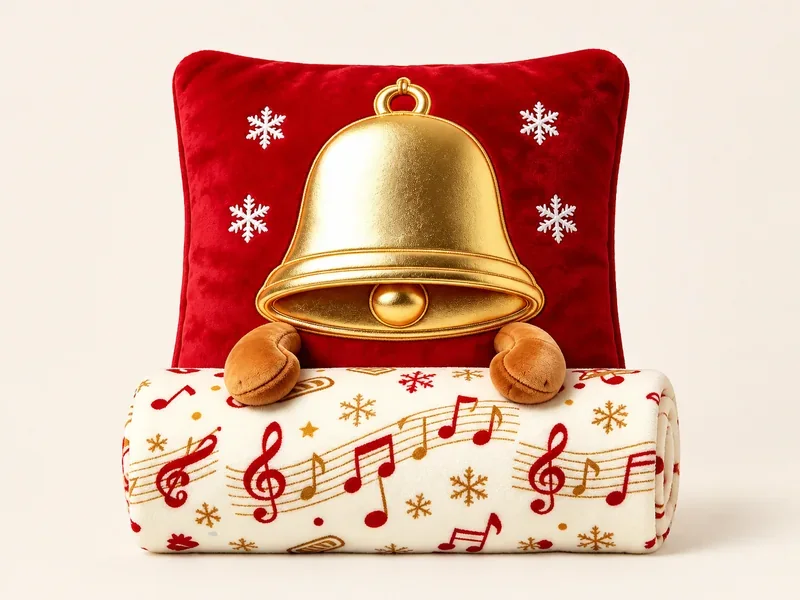 Christmas Cushion & Blanket Set 7 — ABLE-BLKT-031
