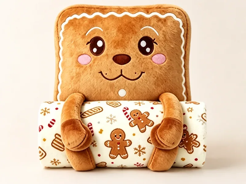 Christmas Cushion & Blanket Set 8 — ABLE-BLKT-032