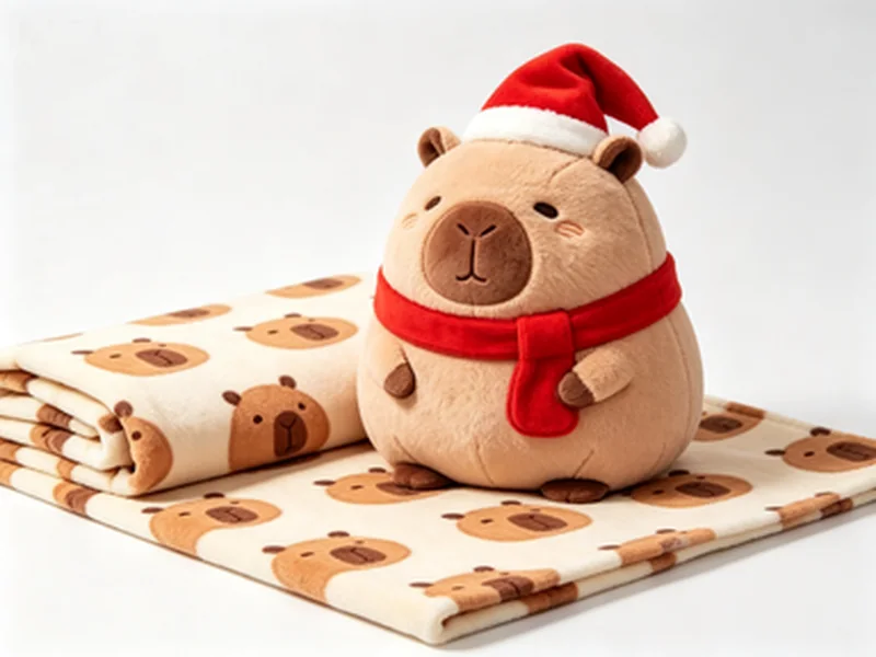 Christmas Pillow & Blanket Set 2 — ABLE-BLKT-011