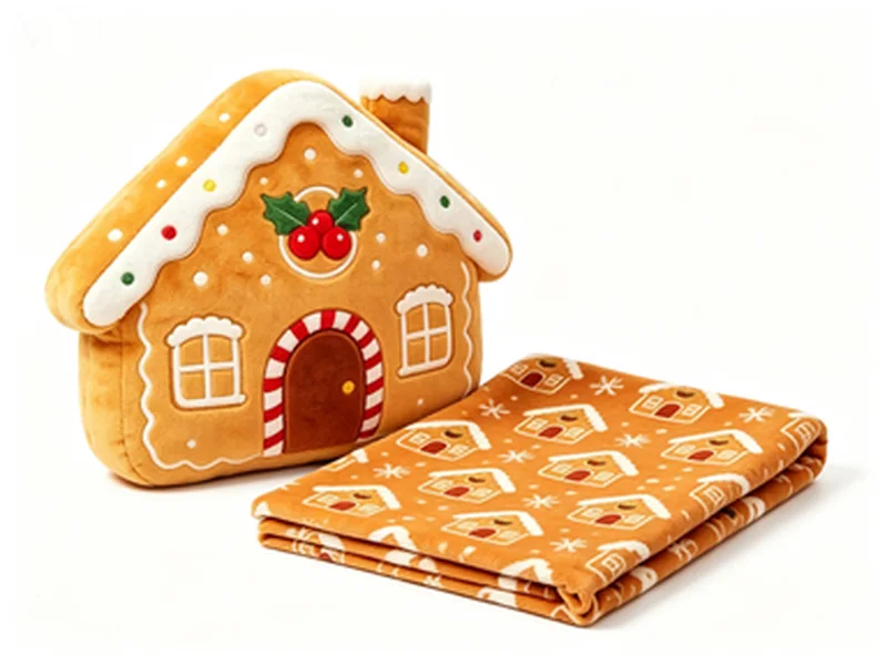 Christmas Pillow & Blanket Set 6 — ABLE-BLKT-015