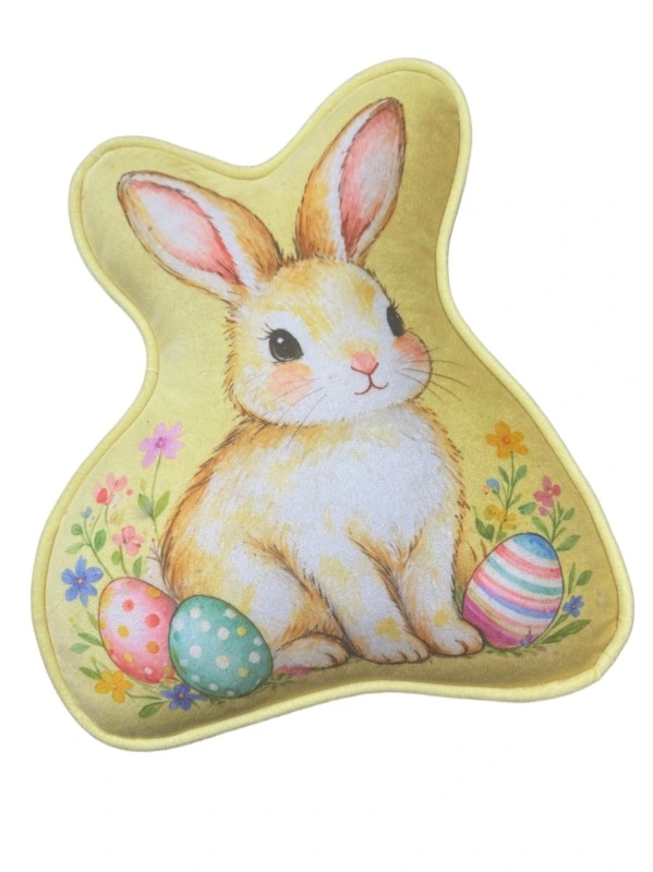 Yellow bunny with Easter eggs — WB2-057