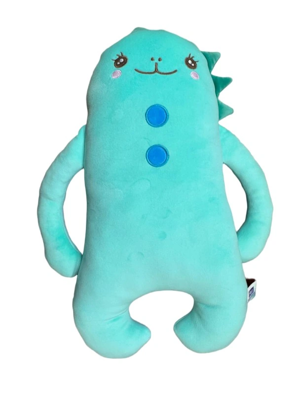 Turquoise long dinosaur character — WB2-058