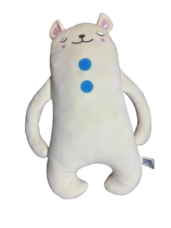 Cream long cat character — WB2-061